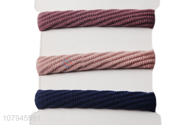 High quality multicolor temperament hair ring creative ladies headband