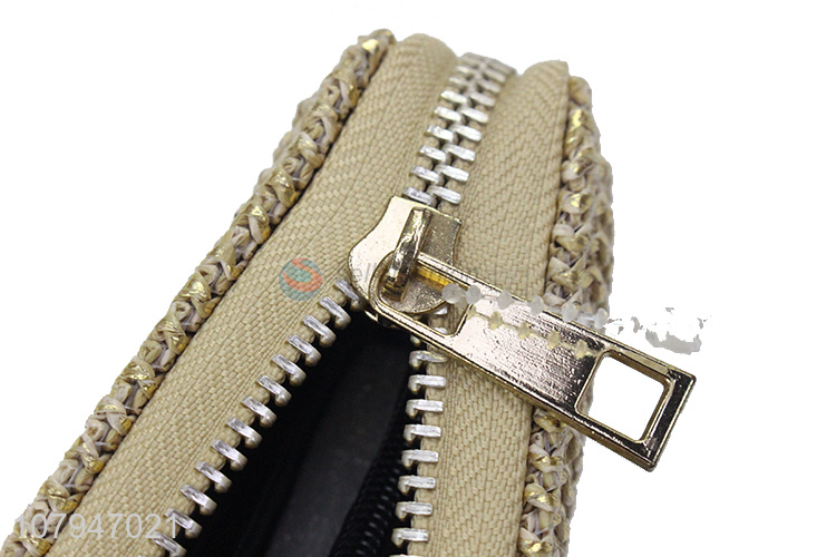 Top selling fashion style durable handbag zipper wallet for ladies
