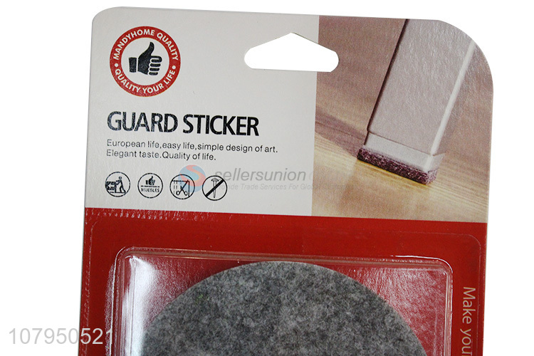 Hot selling grey felt protection pads non-slip table chair mats