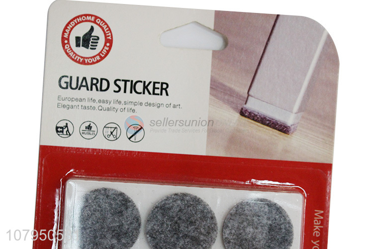 New arrival gray non-woven felt pad household non-slip rubber pad