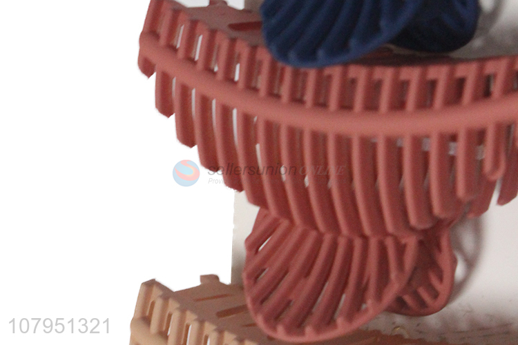 New arrival plastic 6pieces durable strong hold hair claw clips