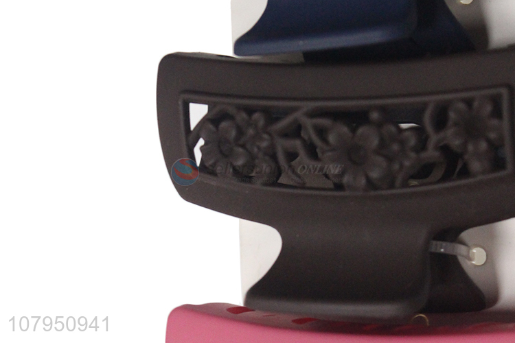Online wholesale delicate design plastic hair claws clips for sale
