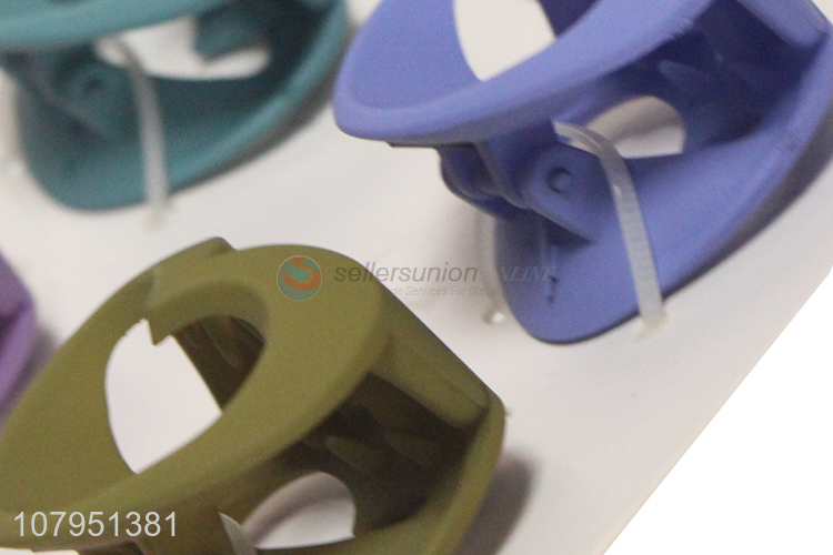 New products multicolor plastic mini hair claw clips set for daily use