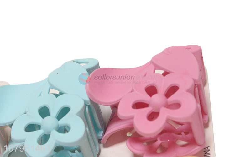 Best quality colourful plastic strong hold hair claw clips for sale