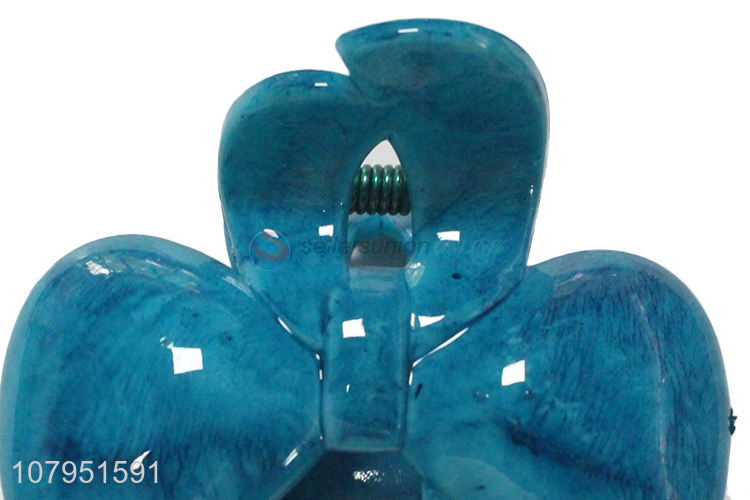 China sourcing durable plastic hollow women hair claw clips for sale