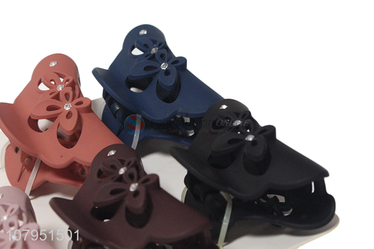 Hot selling durable plastic strong hold women hair claw clips wholesale