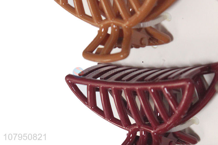 Popular products multicolor plastic hair accessories hair claws clips