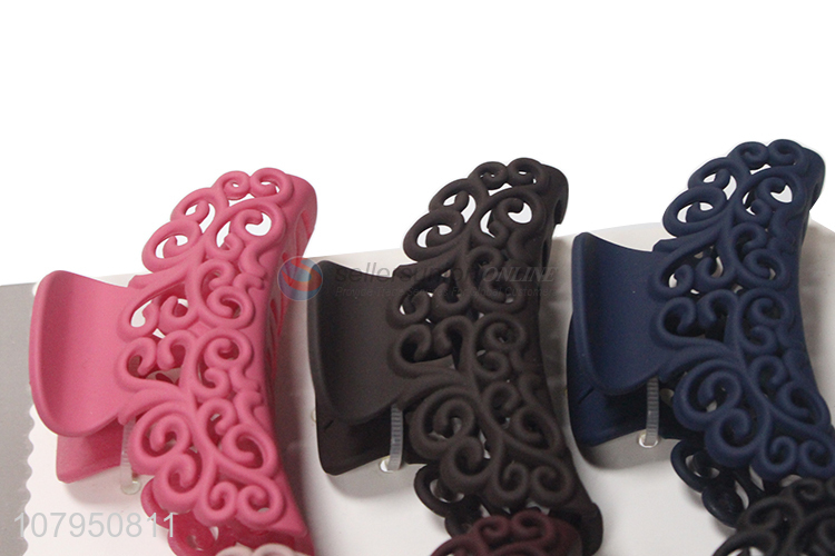 Best selling plastic durable strong hold hair claws clips wholesale