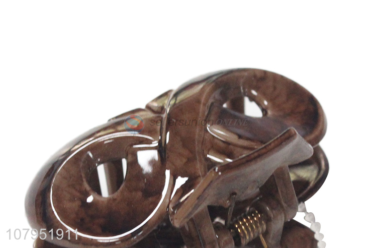 Hot products durable non-slip hollow hair decoration hair claw clips