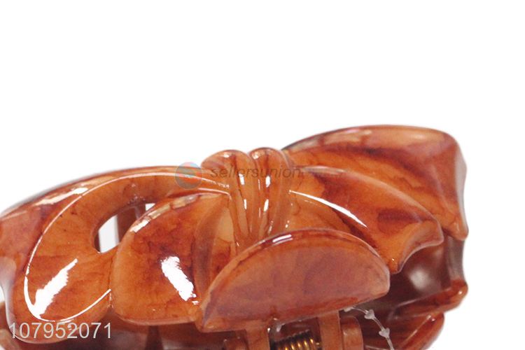 Popular products plastic strong hold hair accessories hair claw clips
