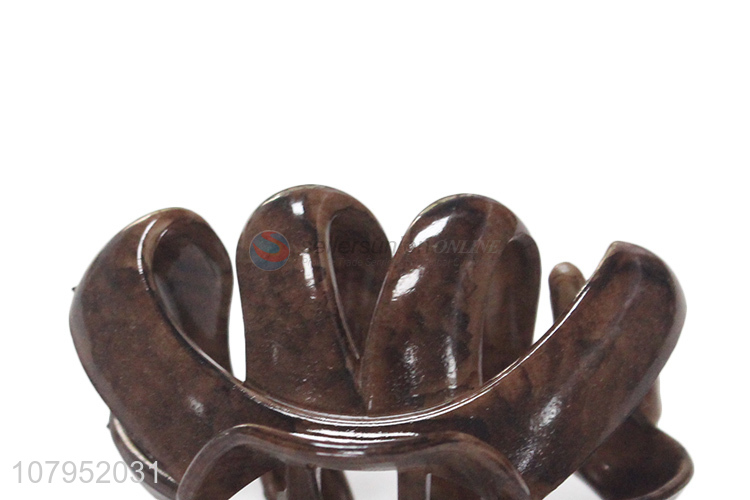 Best selling durable plastic women hair decoration hair claw clips wholesale