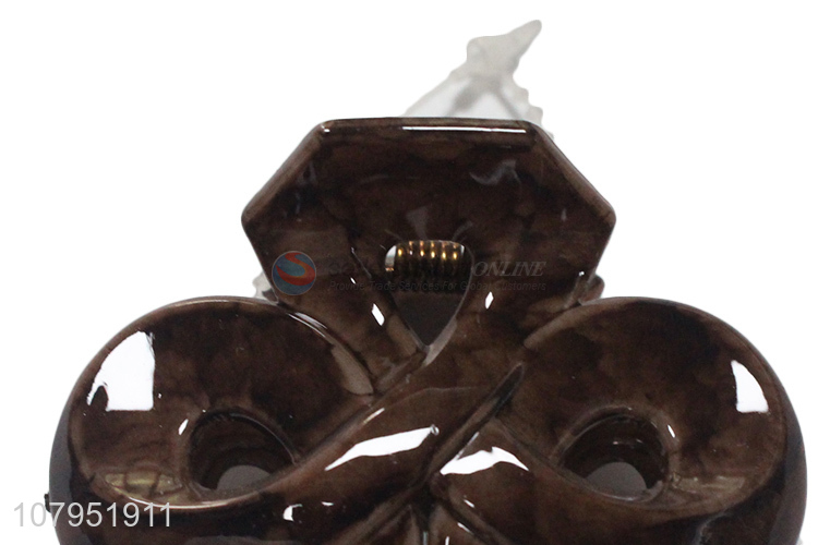 Hot products durable non-slip hollow hair decoration hair claw clips
