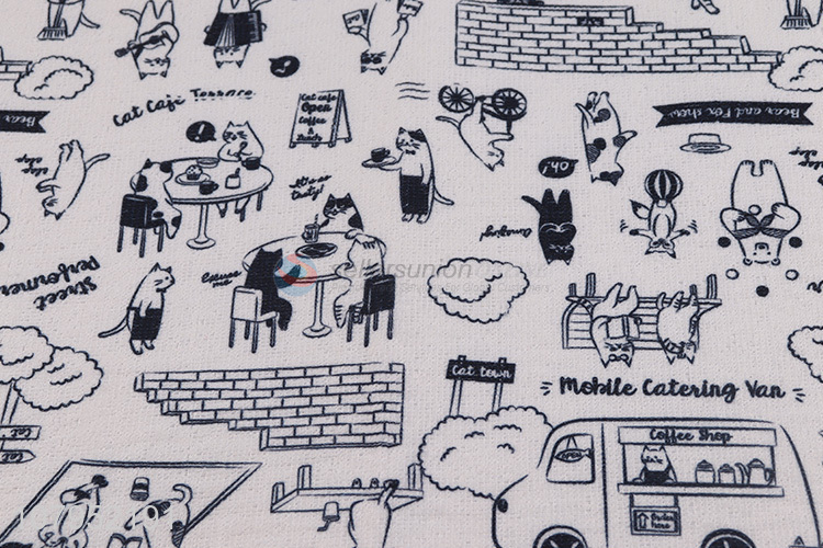 New arrival printing waterproof kitchen table dish drying mat