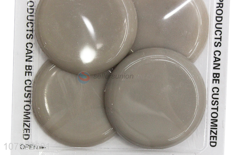 Good Sale Round Plastic Self Adhesive Furniture Sliding Pads