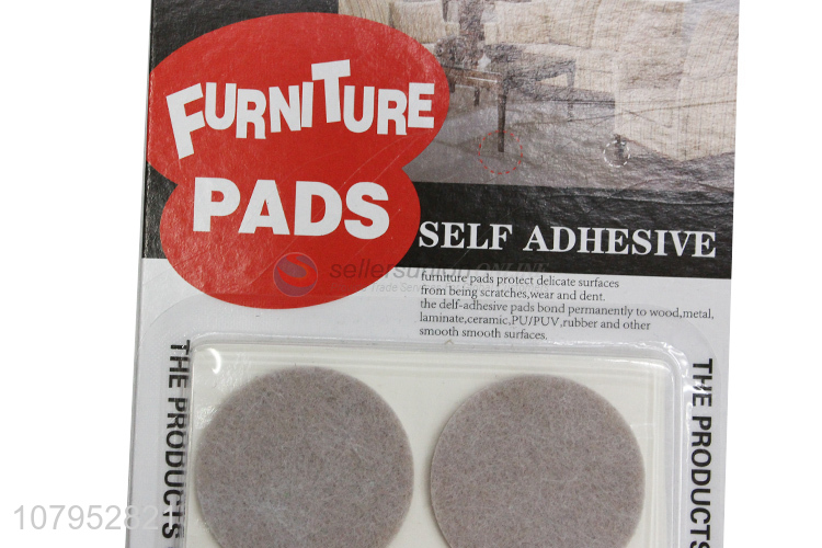 Good Sale Round Self-Adhesive Furniture Protection Felt Pads
