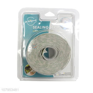 Fashion Plant Pattern Kitchen And Bathroom Caulk Strip Gap Sealing Strip