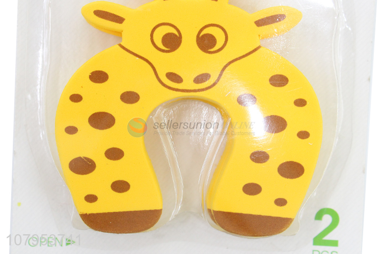 Cute Design Cartoon Animal Door Stopper Baby Safety Door Finger Pinch Guard