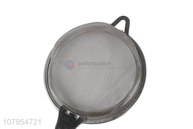 New product stainless steel flour sifter mesh strainers for kitchen