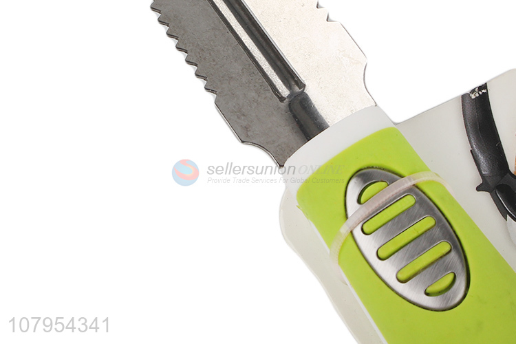 Wholesale multi-function stainless steel fish scale scraper kitchen peeler