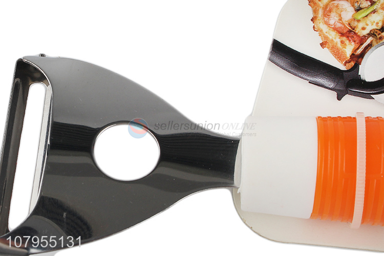 High quality stainless steel flat peeler fruit vegetable peeler