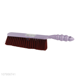 Yiwu wholesale purple short handle brush household cleaning bed brush
