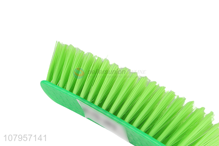 Good price green plastic brush household cleaning bed brush wholesale