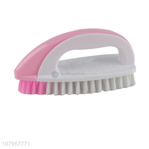 China factory white plastic laundry brush universal cleaning brush