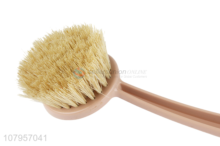 China factory long handle pot brush kitchen cleaning bowl brush