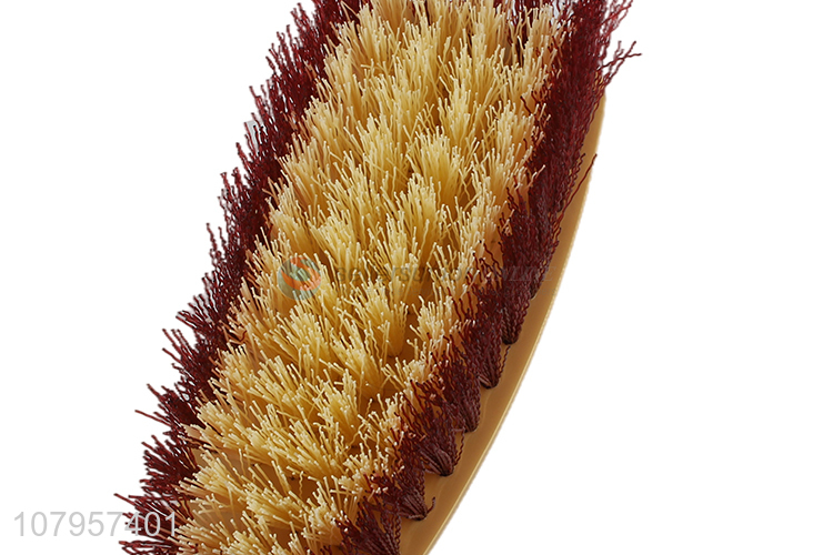 China factory red plastic board brush household laundry brush