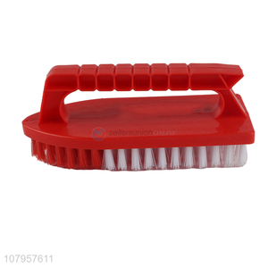 Popular products red laundry brush huniversal plastic cleaning brush