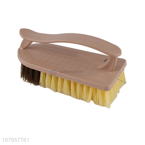 Factory price plastic clothes cleaning brush household laundry brush