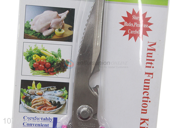 New arrival stainless steel kitchen scissors multifunction chicken bone scissors
