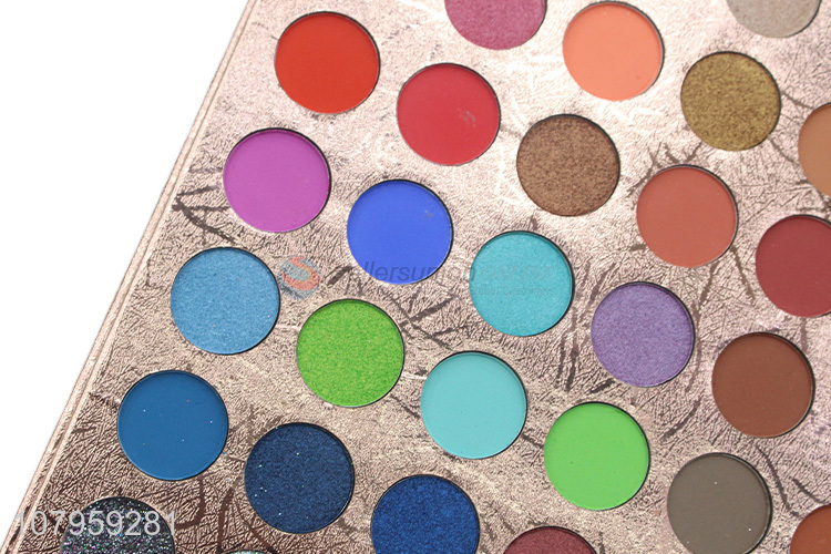 Hot selling 56 colors eyeshadow palette glitter matte eye shadow