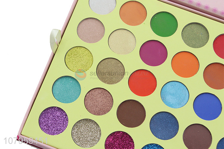Online wholesale waterproof long lasting 70 colors eyeshadow palette