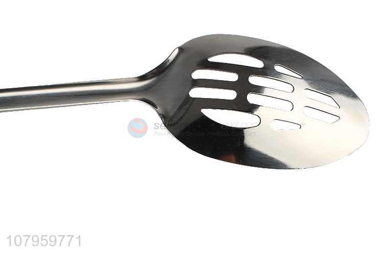 New Design Stainless Steel Slotted Spoon Basting Spoon Wholesale