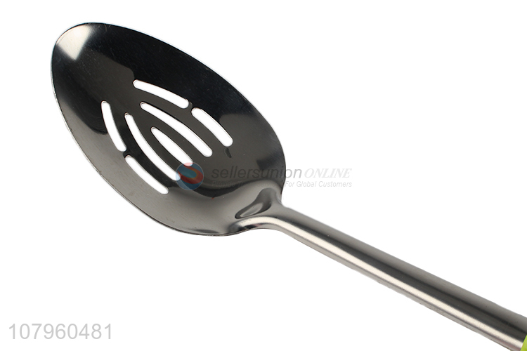 Wholesale Stainless Steel Slotted Spoon Fashion Basting Spoon