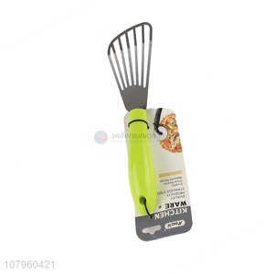Hot Sale Stainless Steel Slotted Turner Steak Fish Cooking Spatula