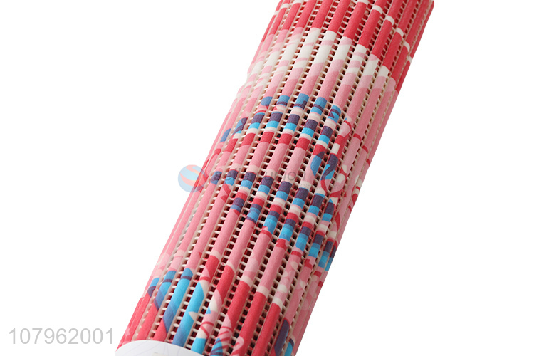 E-commerce exports red printing household EVA decorative non-slip mat
