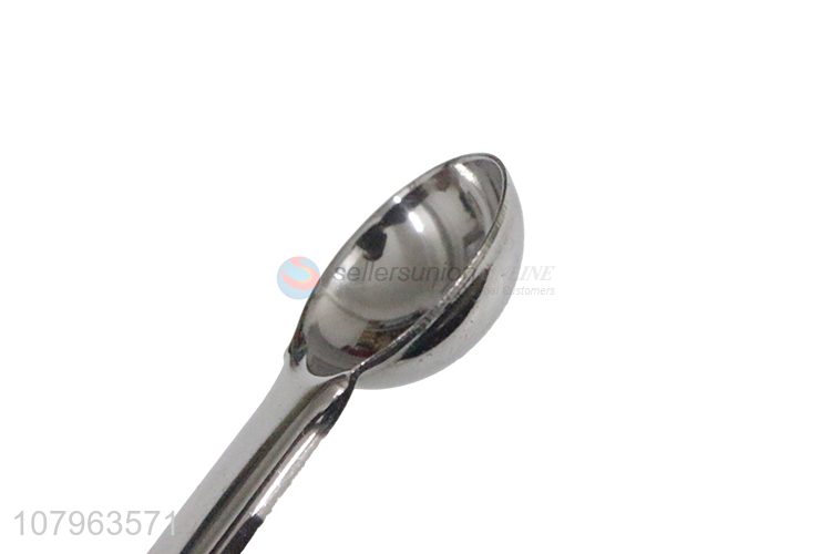 Most popular round stainless steel melon baller scop with plastic handle