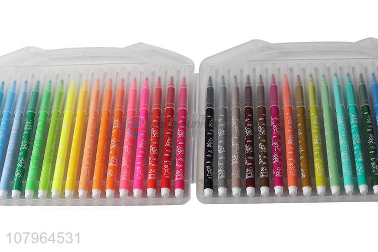 Factory price large capacity watercolor pen set universal drawing tools 36pcs