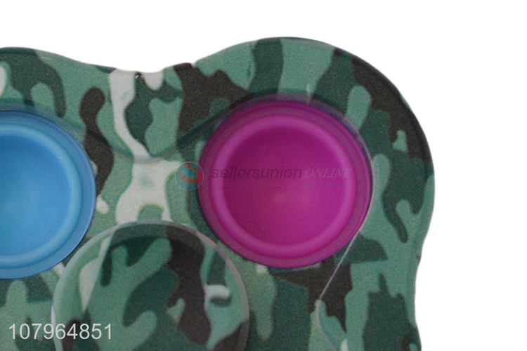 Top product silicone push pop bubble sensory hand spinner toy