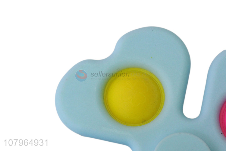 China products kids adults silicone push pop bubble fidget spinner