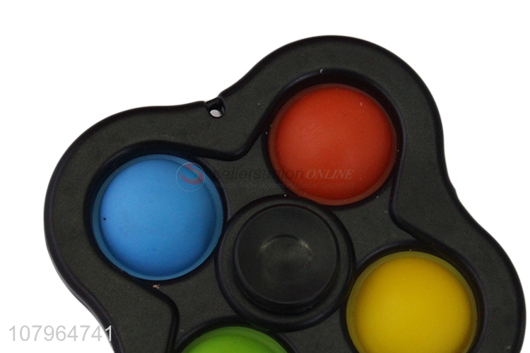 China products simple dimple bubble fidget finger spinner toy