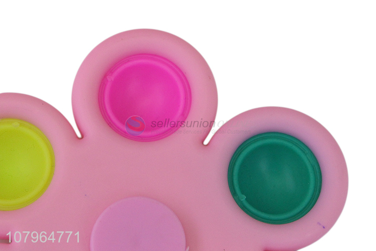 China manufacturer fidget spinner push pop bubble anxiety toy
