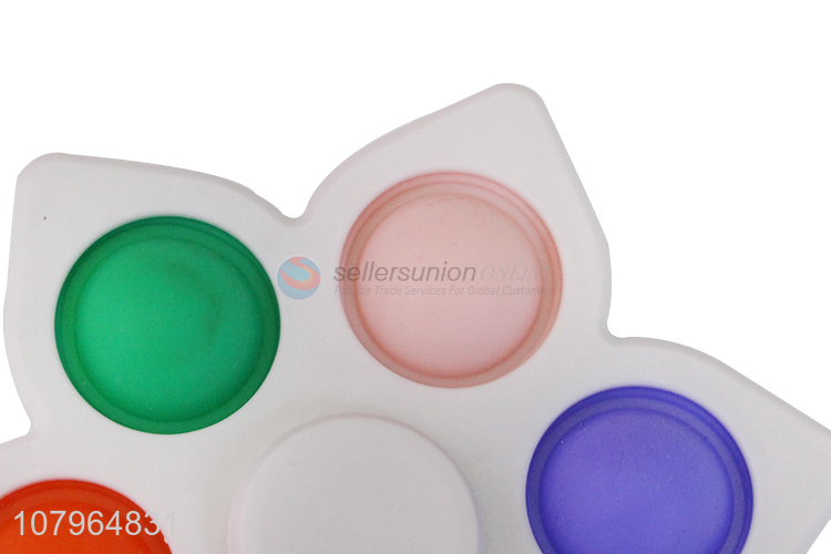 New product funny hand spinner push pop it decompression toy