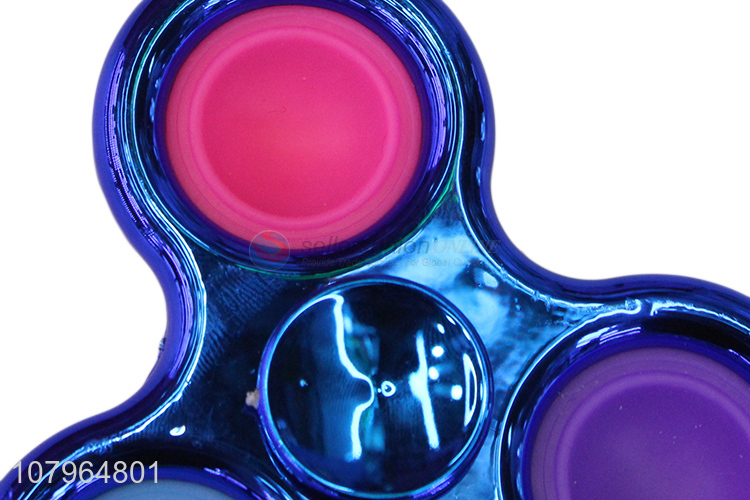 Hot sale kids adults anti-stress push pop bubble fidget spinner