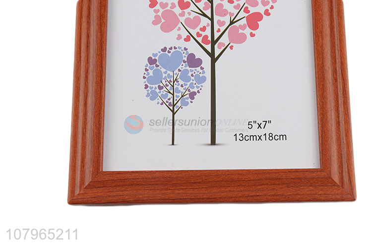 Good quality wooden density board picture frame for home decoration