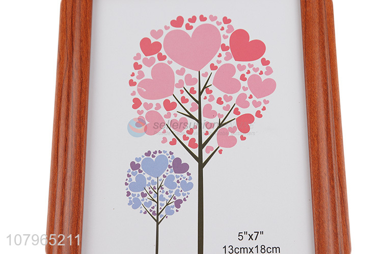 Good quality wooden density board picture frame for home decoration