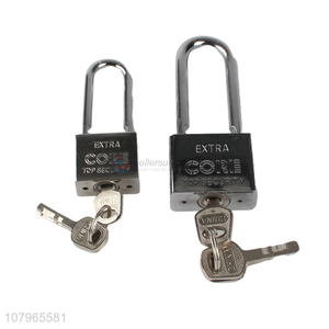 Yiwu Factory Silver Square Long Beam <em>Padlock</em> Universal <em>Padlock</em>