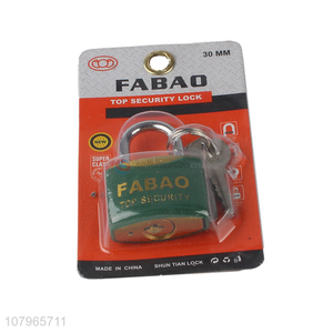 Factory Price Green Case Creative Household Universal Padlock